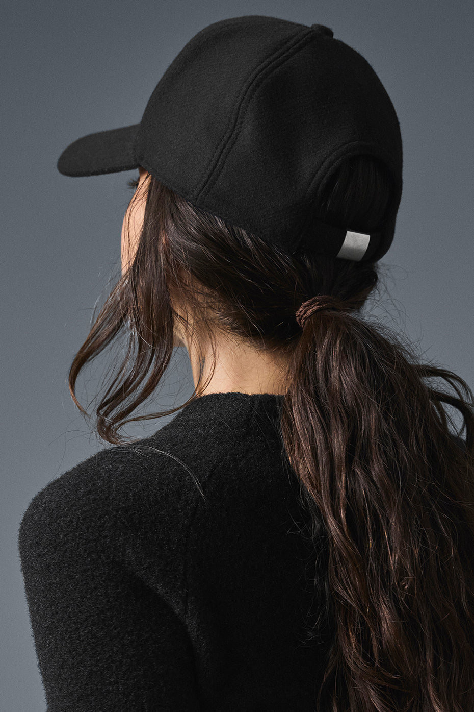 Wool District Trucker Hat — Black