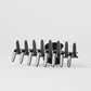 Outline Claw Clip — Black/White