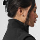 Outline Claw Clip — Black/White