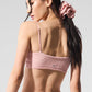 Micro Plisse Oversize Scrunchie — Pink Quartz