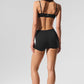 Sheer Glow Boyshort — Black