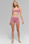 Sheer Glow Boyshort — Pink Wild Rose