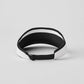 Colorblock Visor — Black/White