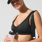 Colorblock Visor — Black/White