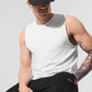 Colorblock Visor — Black/White
