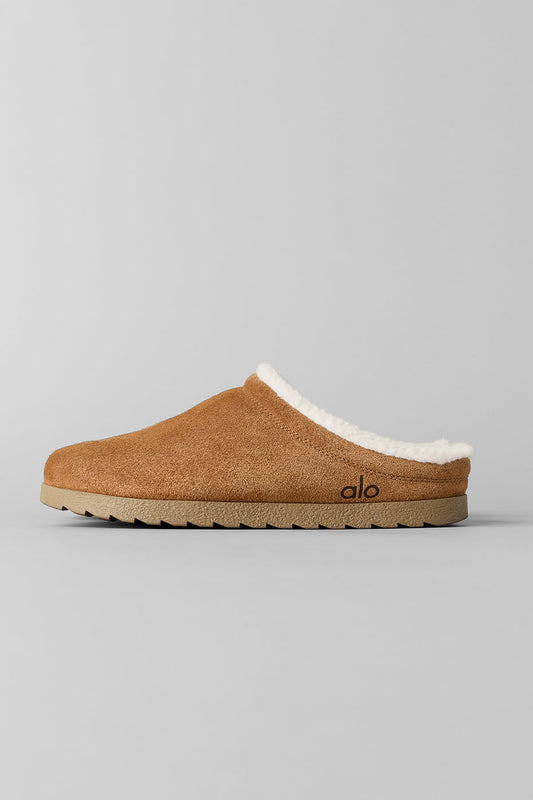 Recovery Slipper — Saddle/Ivory