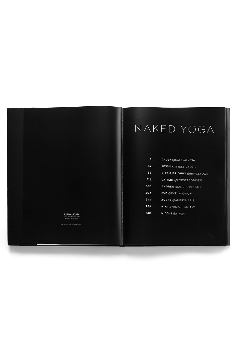 Naked Yoga, a book by ALO