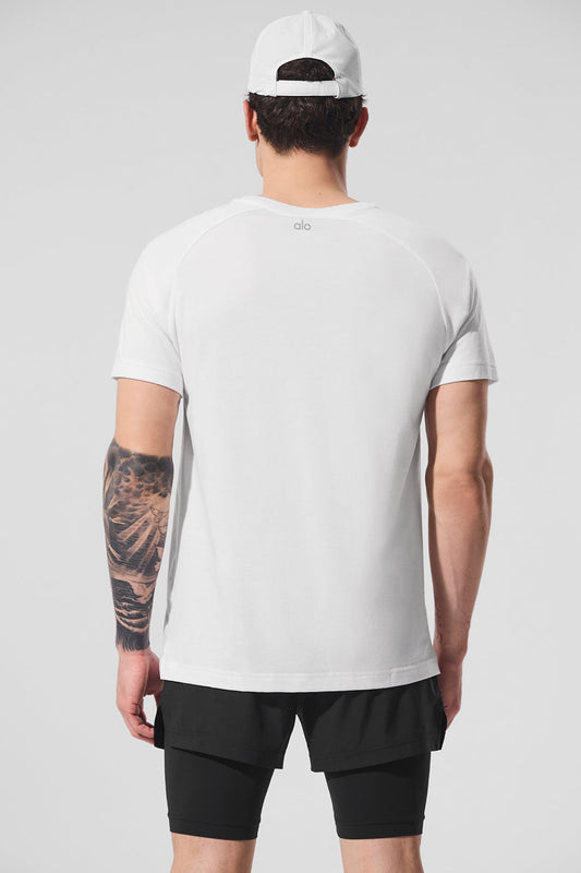 Triumph Raglan Tee — White