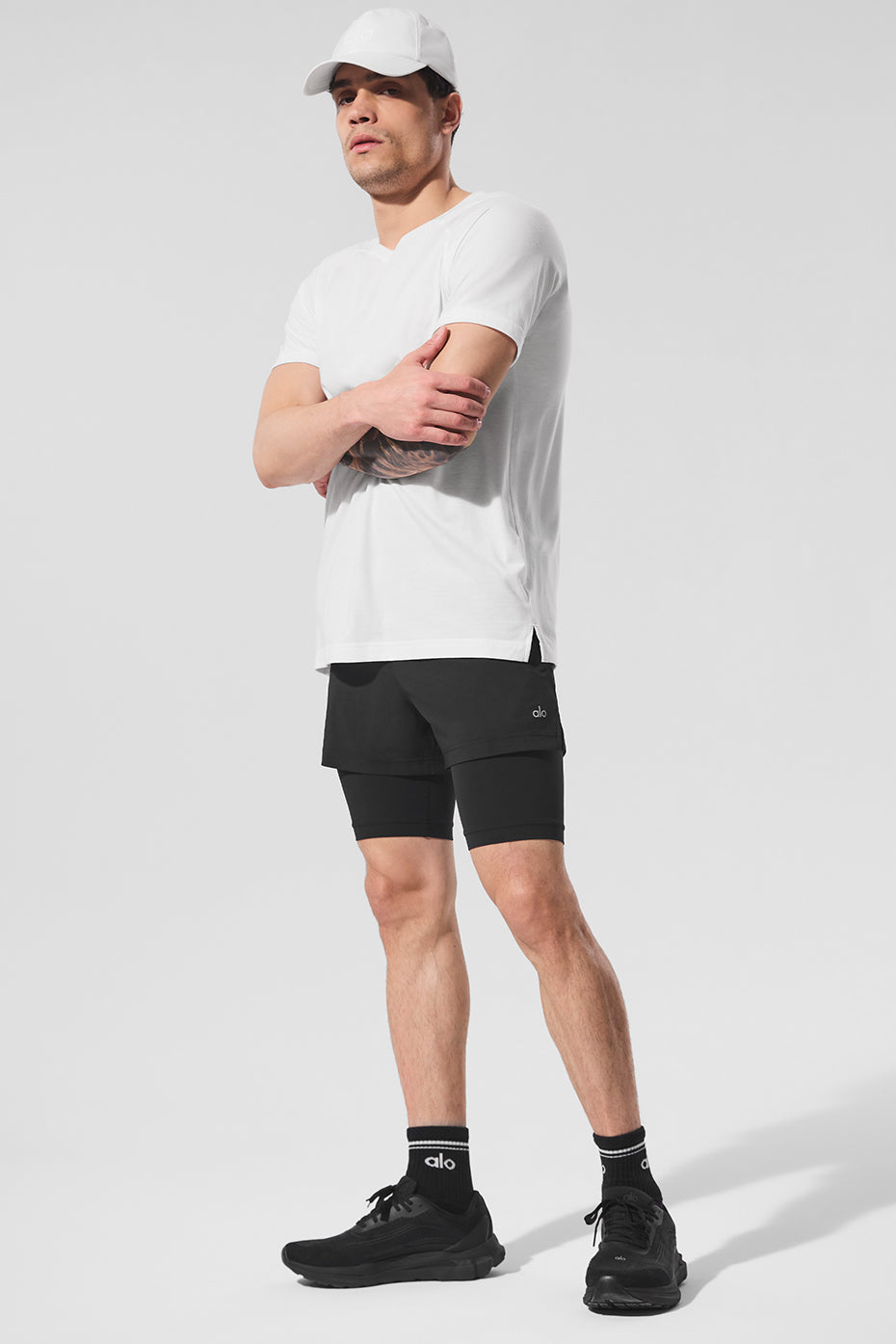 Triumph Raglan Tee — White