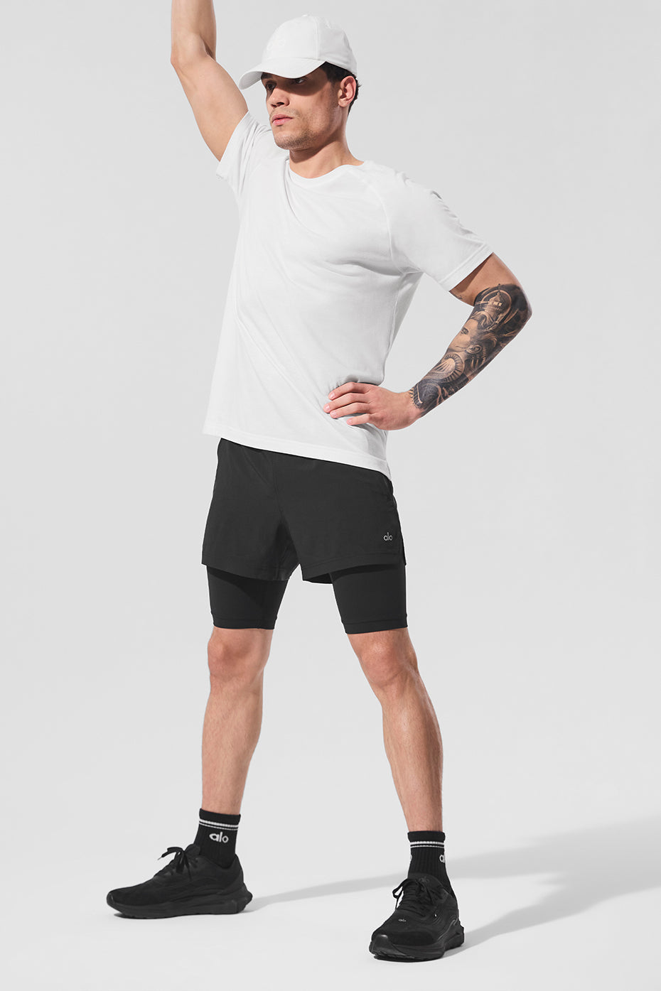 Triumph Raglan Tee — White