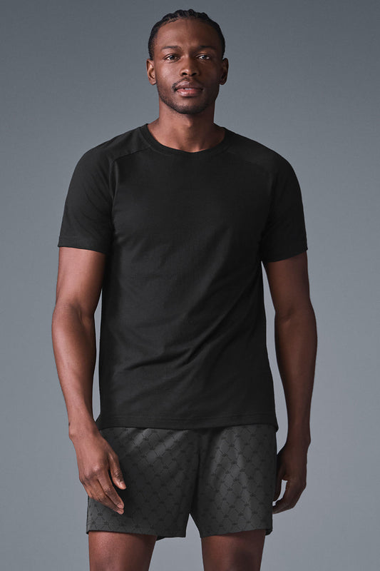 Triumph Raglan Tee — Black