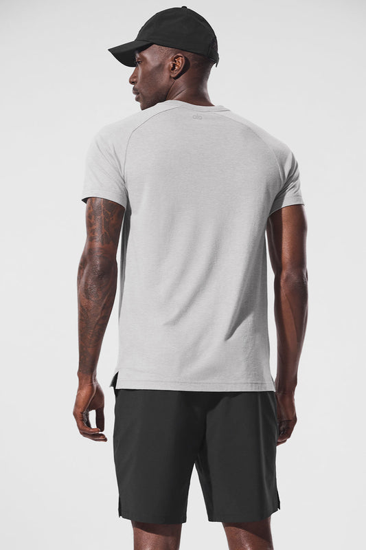 Triumph Raglan Tee — Athletic Heather Grey