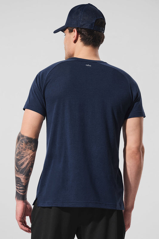 Triumph Raglan Tee — Navy