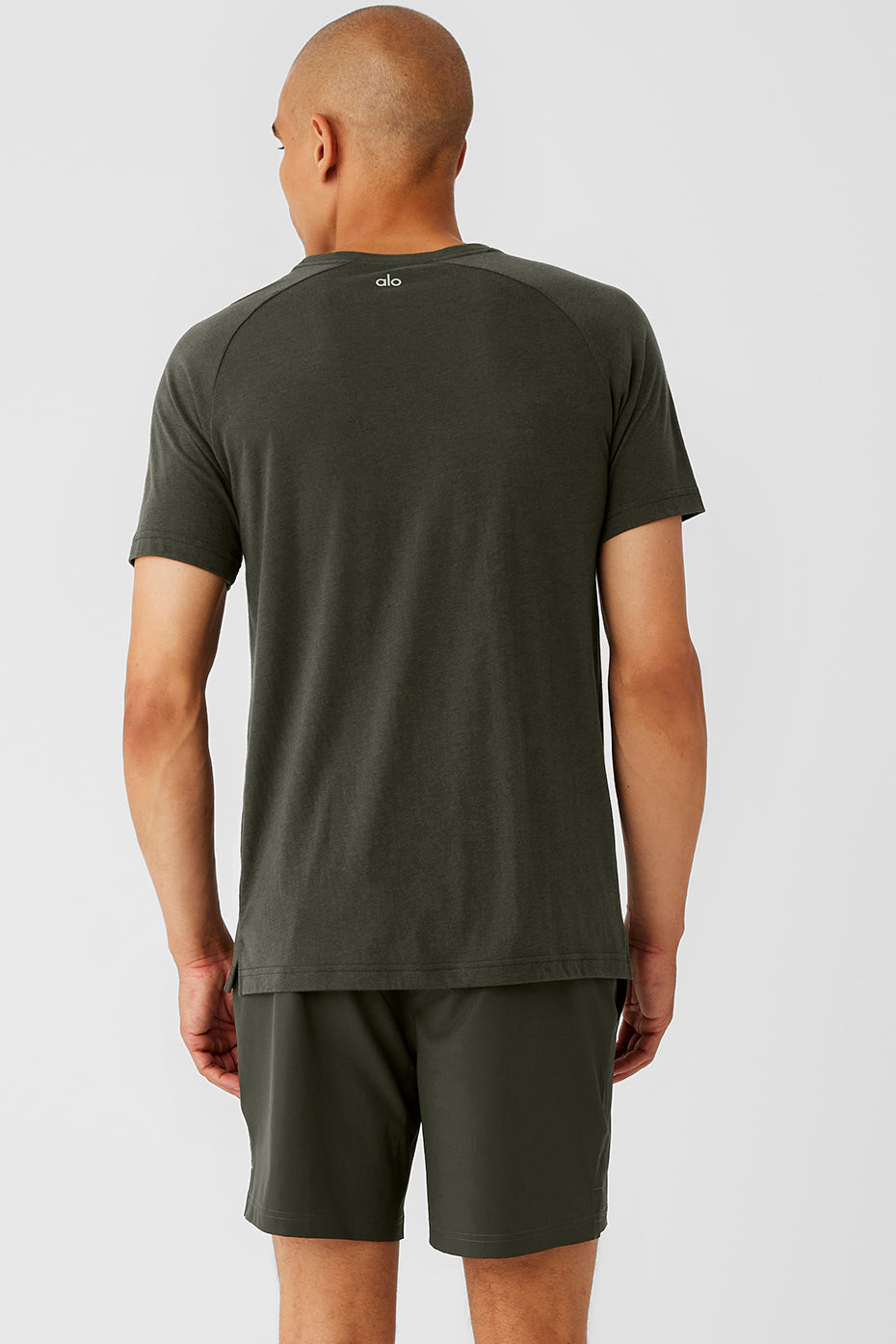 Triumph Raglan Tee — Stealth Green