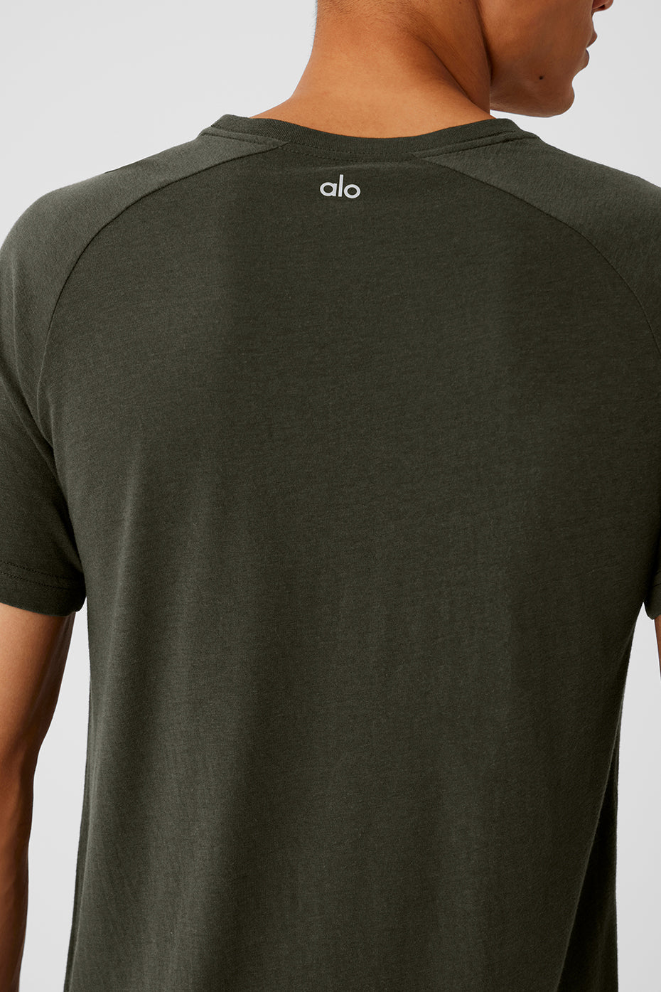 Triumph Raglan Tee — Stealth Green