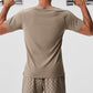 Triumph Raglan Tee — Gravel
