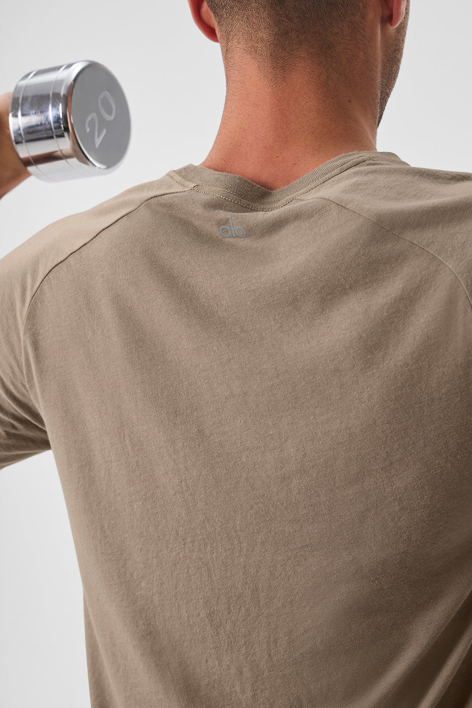 Triumph Raglan Tee — Gravel