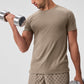 Triumph Raglan Tee — Gravel