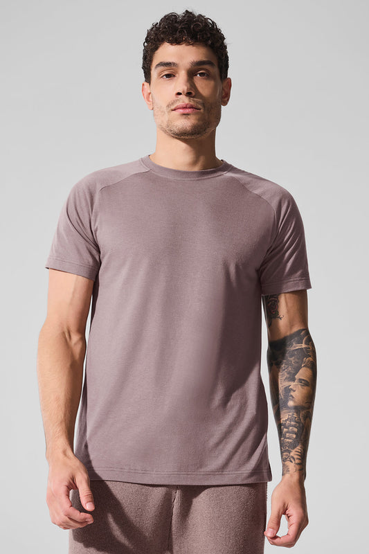 Triumph Raglan Tee — Mushroom
