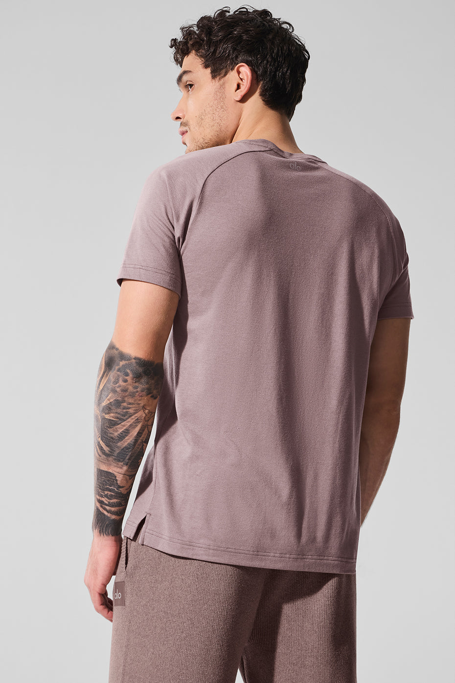 Triumph Raglan Tee — Mushroom