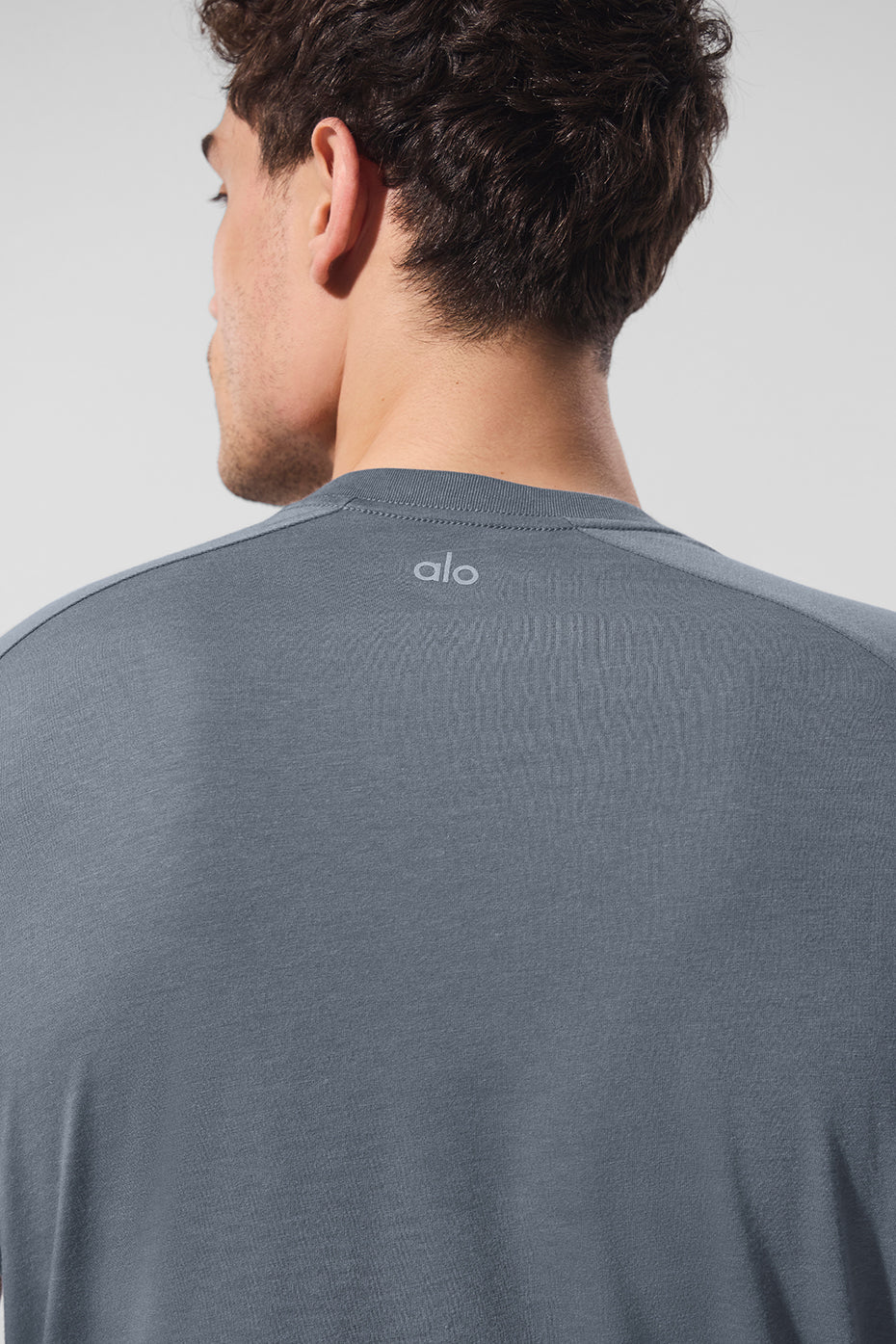 Triumph Raglan Tee — Steel Grey