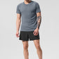 Triumph Raglan Tee — Steel Grey