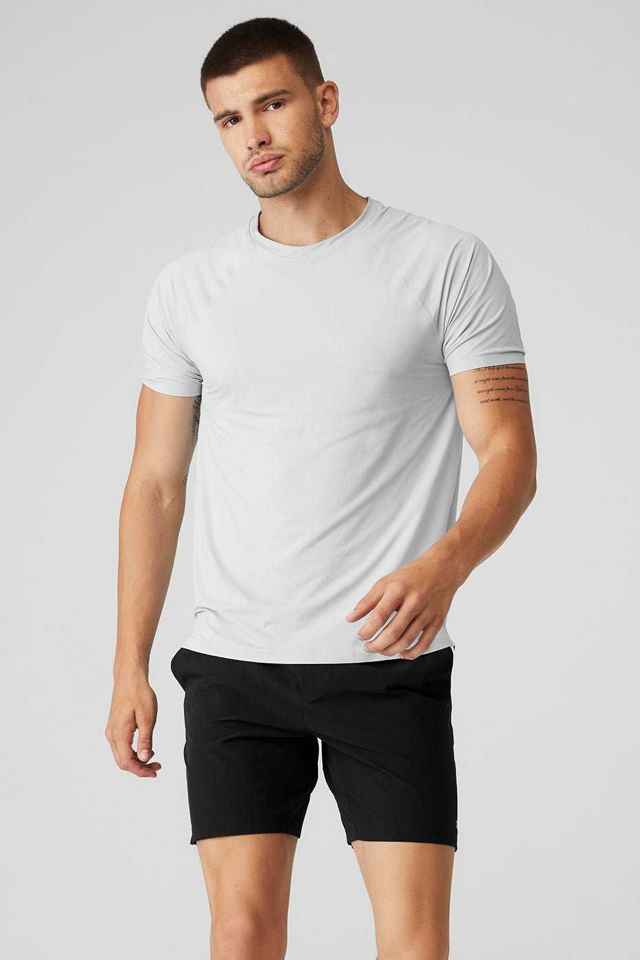 Idol Performance Tee — Titanium