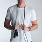 Conquer Reform Crewneck Shorts‑Sleeve — White