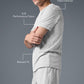 Conquer Reform Crewneck Shorts‑Sleeve — Athletic Heather Grey