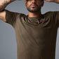 Conquer Reform Crewneck Shorts‑Sleeve — Espresso