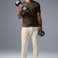 Conquer Reform Crewneck Shorts‑Sleeve — Espresso