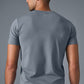 Conquer Reform Crewneck Shorts‑Sleeve — Steel Grey