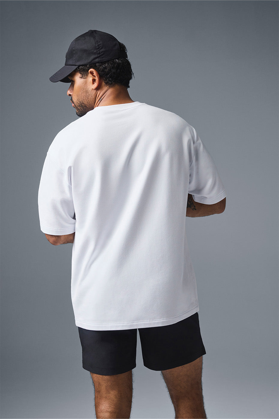 Double Take Shorts‑Sleeve — White
