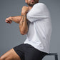 Double Take Shorts‑Sleeve — White