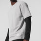 Double Take Shorts‑Sleeve — Athletic Heather Grey