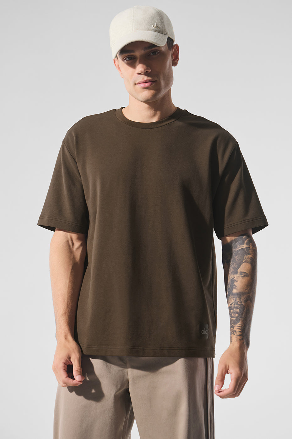 Double Take Shorts‑Sleeve — Espresso