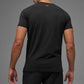 Vapor Crewneck Shorts‑Sleeve — Black