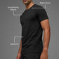 Vapor Crewneck Shorts‑Sleeve — Black