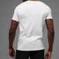 Vapor Crewneck Shorts‑Sleeve — White