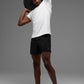 Vapor Crewneck Shorts‑Sleeve — White