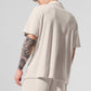 Coastal Terry Button Up — Bone