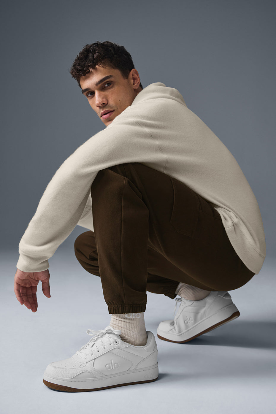 Triumph Restore Hooded Sweatshirt — Bone