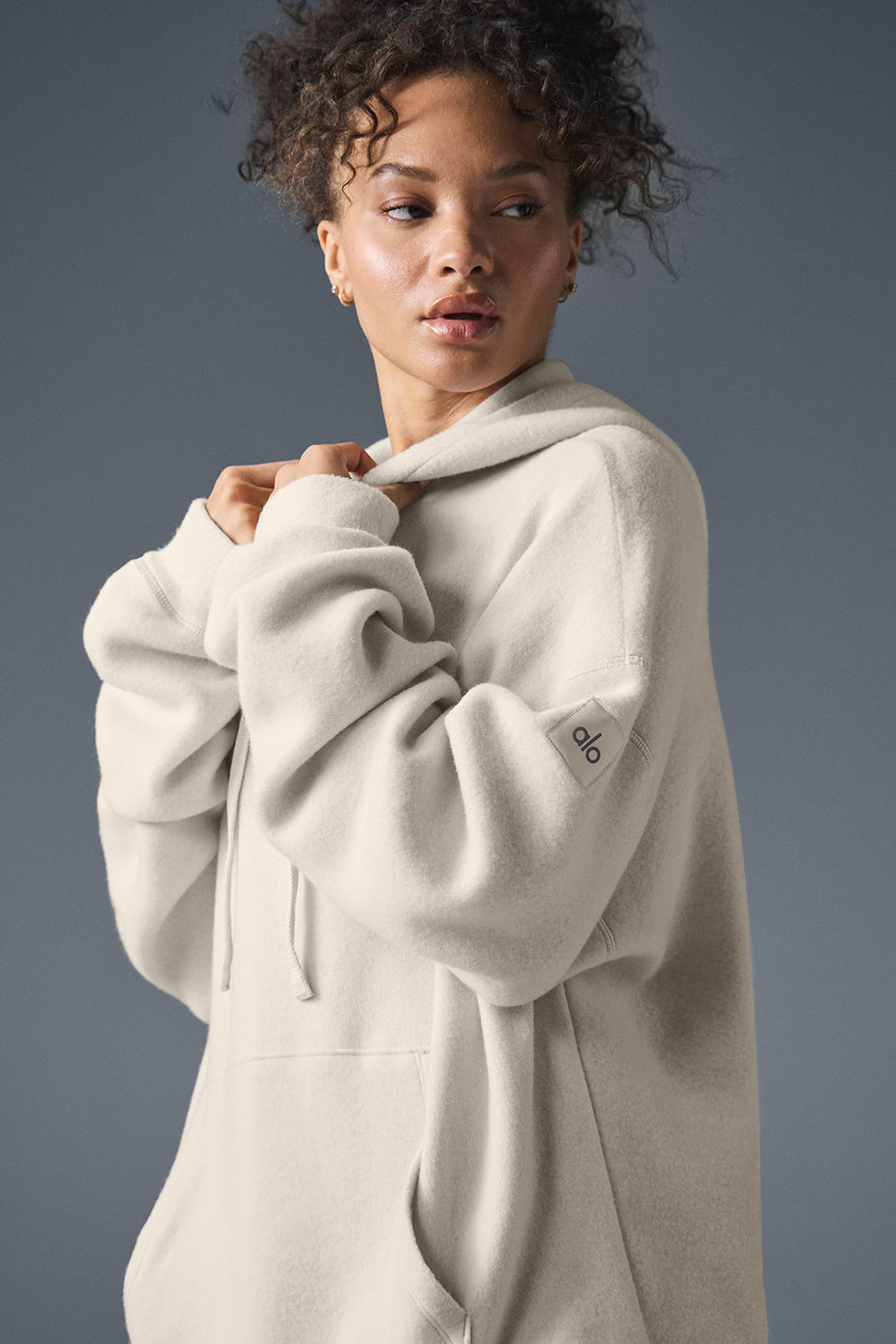 Triumph Restore Hooded Sweatshirt — Bone