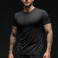Idol Crewneck Shorts‑Sleeve — Black