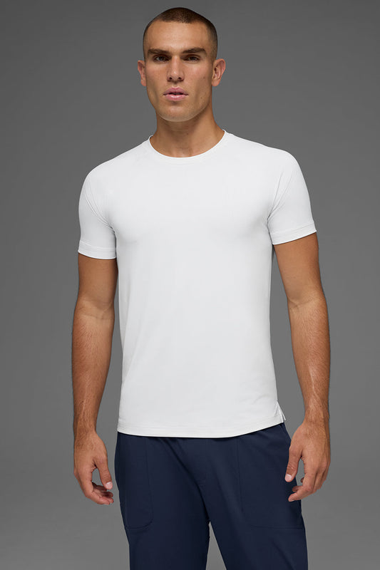 Idol Crewneck Shorts‑Sleeve — White