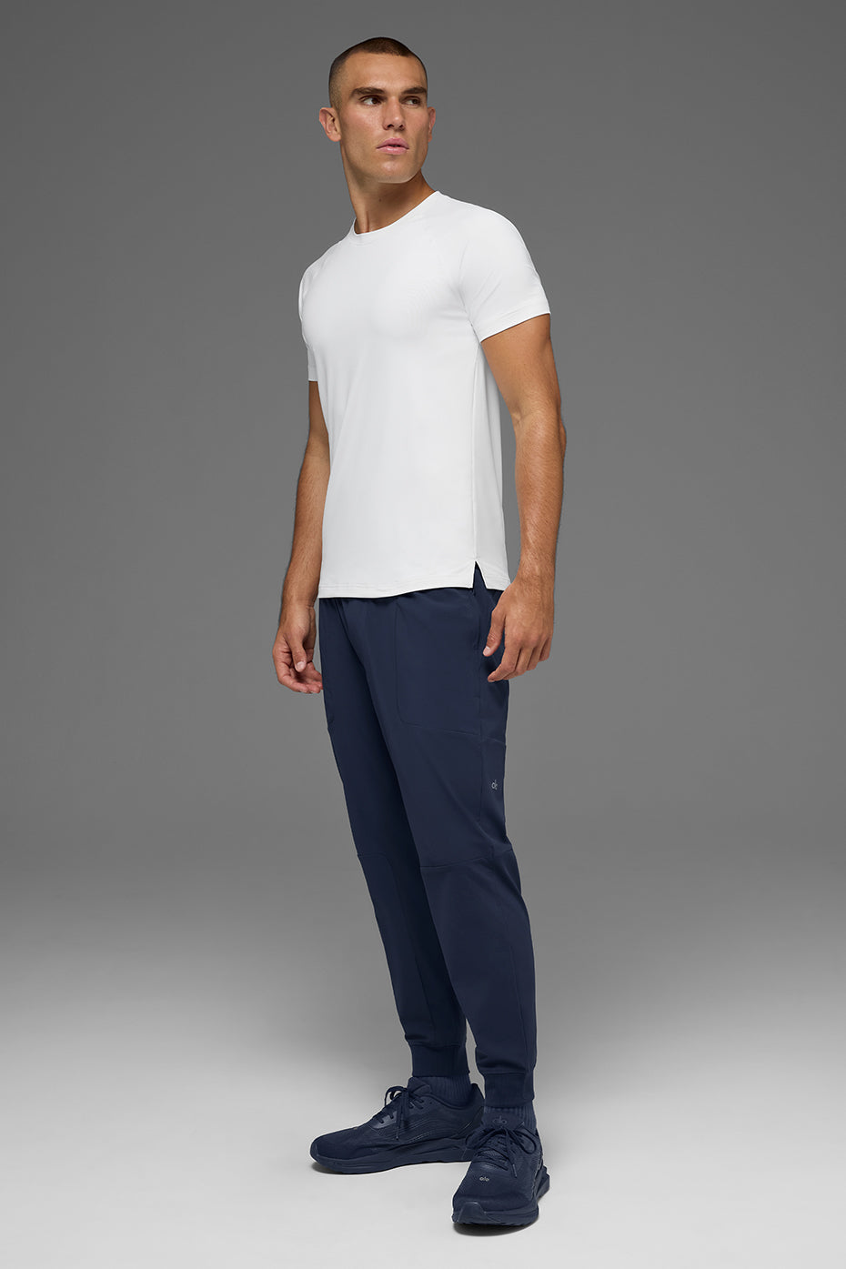 Idol Crewneck Shorts‑Sleeve — White