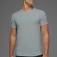 Idol Crewneck Shorts‑Sleeve — Lunar Grey