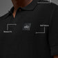 Sports Club Sweater Knit Polo — Black