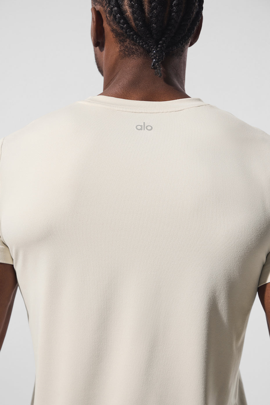 Conquer Reform Crewneck Shorts‑Sleeve — Bone