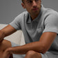 Sports Club Sweater Knit Polo — Athletic Heather Grey